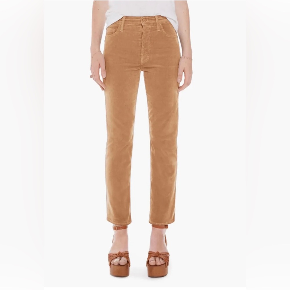 Mother Corduroy Tomcat Ankle jeans
